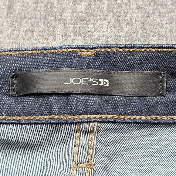 Joe's Jeans The Skinny Ankle Jeans Womens 27 Dark Wash Blue Stretch Denim Slim - Picture 5 of 9